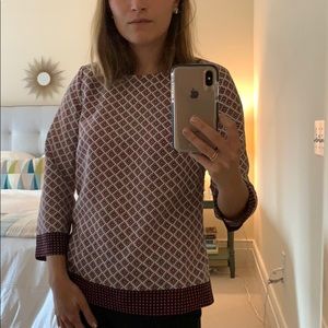 JCrew silk work shirt